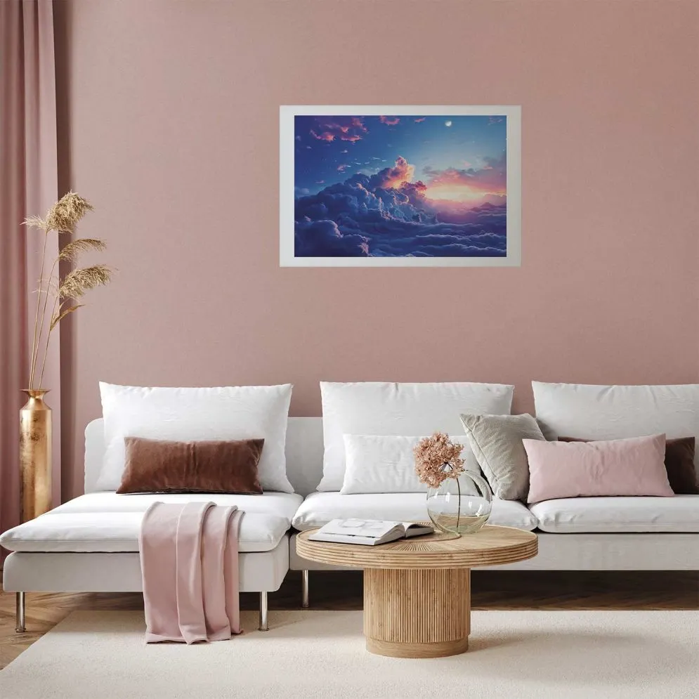 Plakat Nocne góry 30x21 cm bez ramy z marginesem | MIRAT.