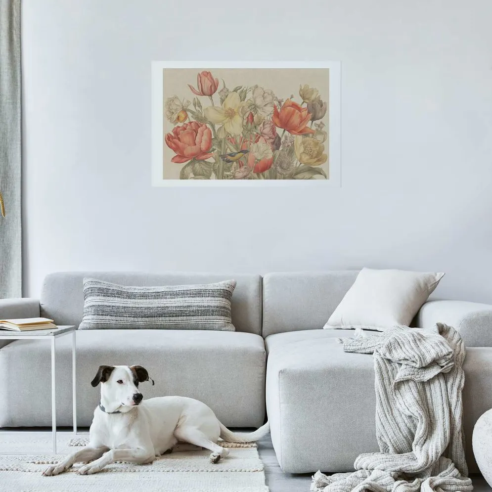 Plakat Bukiet 42x29,7 cm bez ramy z marginesem | MIRAT.