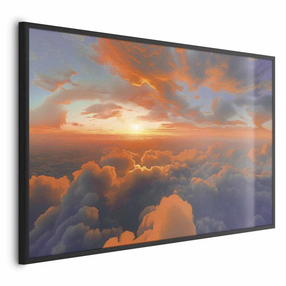 Plakat Spektakl barw 42x29,7 cm z ramą czarną bez marginesu | MIRAT.