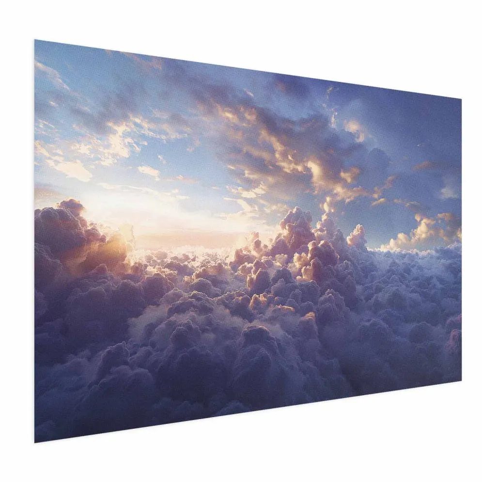 Plakat Słońce w ukryciu 90x60 cm bez ramy bez marginesu | MIRAT.
