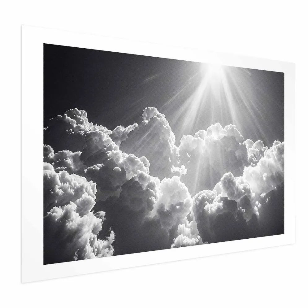 Plakat Nadzieja w chmurach 90x60 cm bez ramy z marginesem | MIRAT.