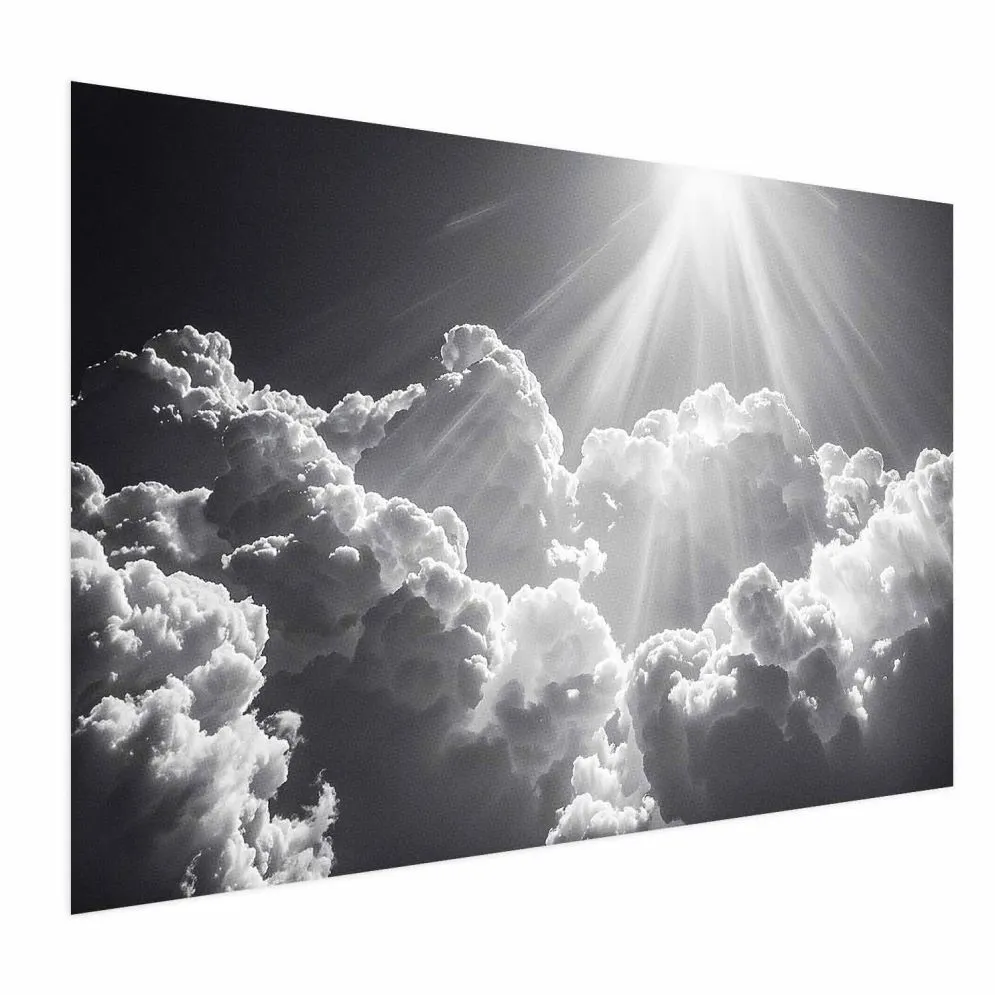 Plakat Nadzieja w chmurach 90x60 cm bez ramy bez marginesu | MIRAT.