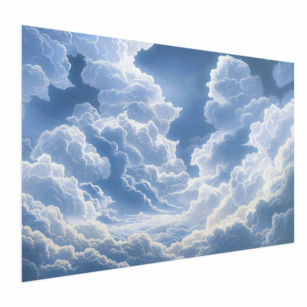 Plakat Niebo i puchate chmury 60x40 cm bez ramy bez marginesu | MIRAT.