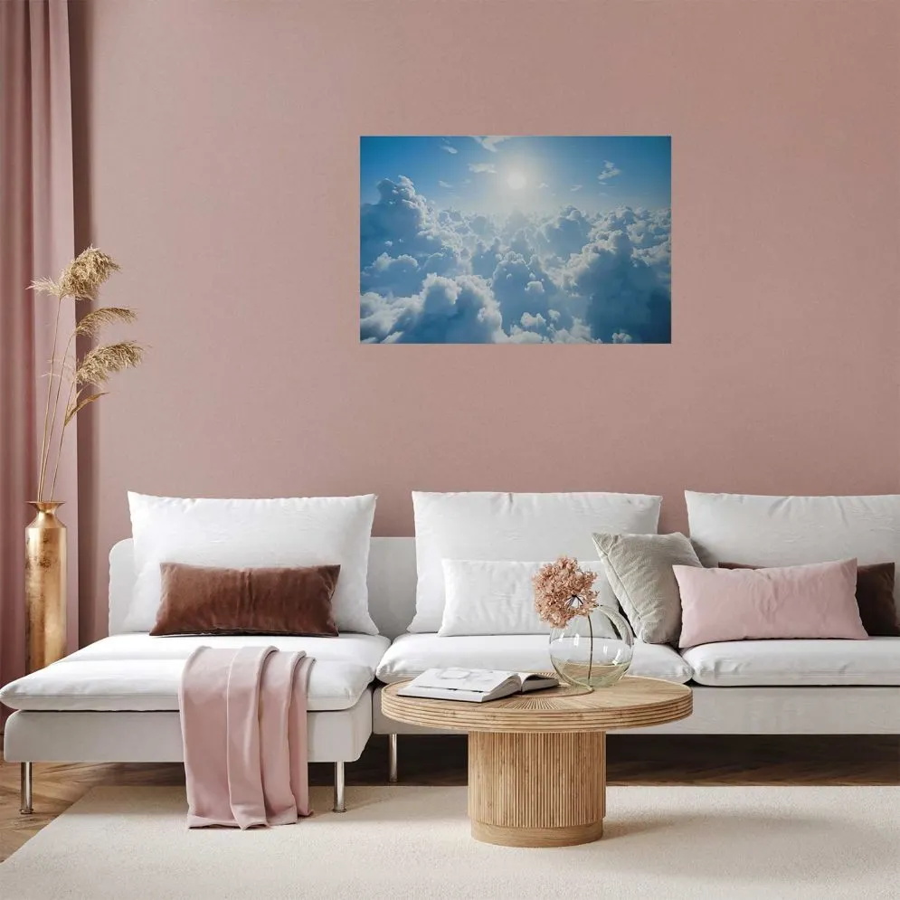Plakat Niebiański spokój 90x60 cm bez ramy bez marginesu | MIRAT.