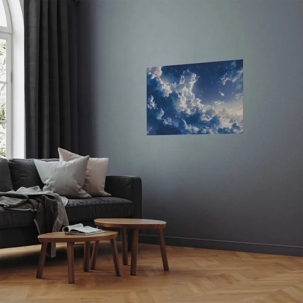 Plakat Gwiezdne chmury 60x40 cm bez ramy bez marginesu | MIRAT.