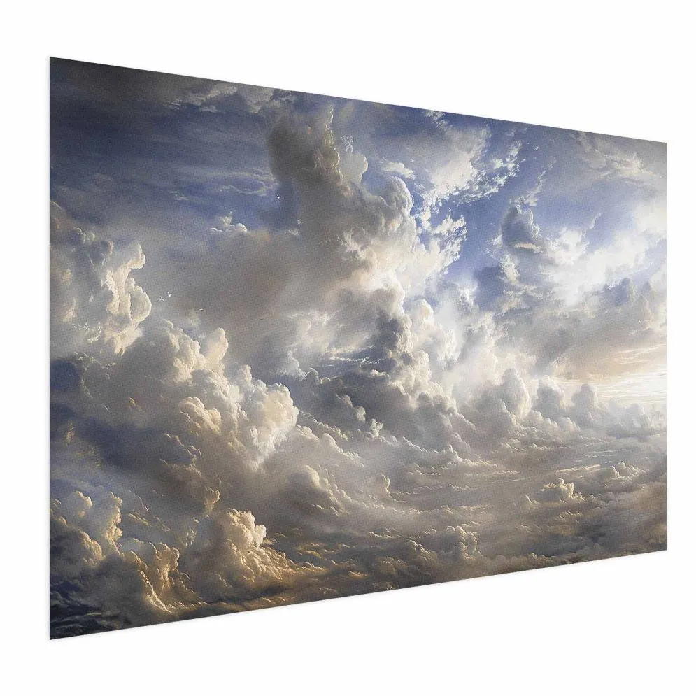 Plakat Refleksy na chmurach 30x21 cm bez ramy bez marginesu | MIRAT.