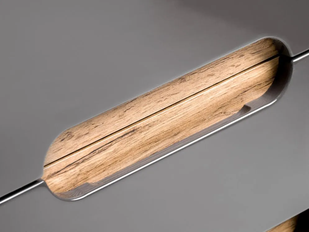 Szafka łazienkowa BALI 35 cm grafit połysk stojąca | MIRAT. w stylu kolekcja BALI