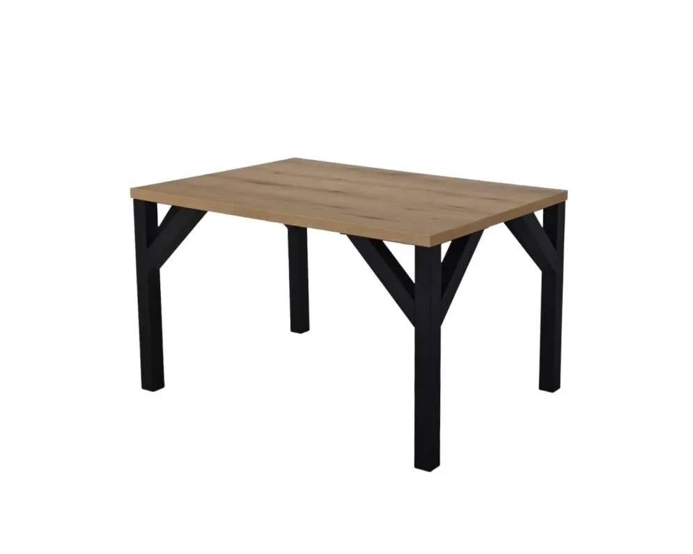 Stół rozkładany BALTIKA 130(185)x90 dąb evoke I sklep meblowy MIRAT. styl LOFT