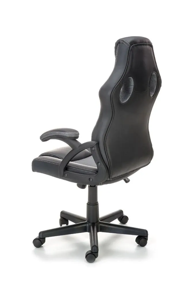 Fotel biurowy BERKEL czarny/szary z mechanizmem TILT | MIRAT. w stylu kolekcja