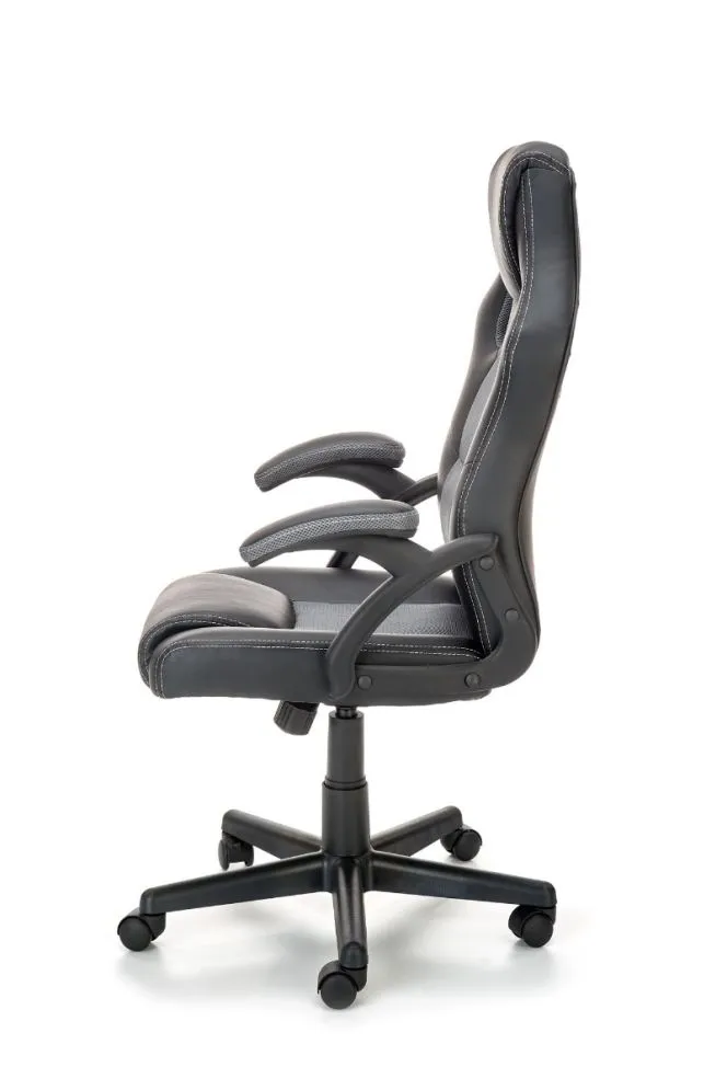 Fotel biurowy BERKEL czarny/szary z mechanizmem TILT | MIRAT. w stylu kolekcja