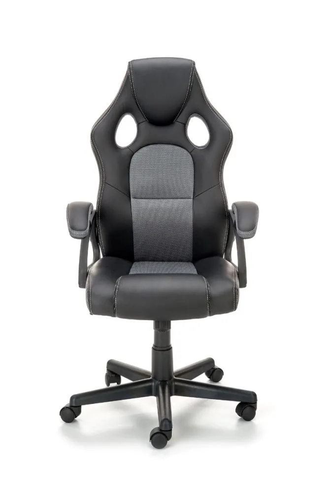 Fotel biurowy BERKEL czarny/szary z mechanizmem TILT | MIRAT. w stylu kolekcja