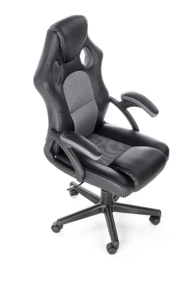 Fotel biurowy BERKEL czarny/szary z mechanizmem TILT | MIRAT. w stylu kolekcja