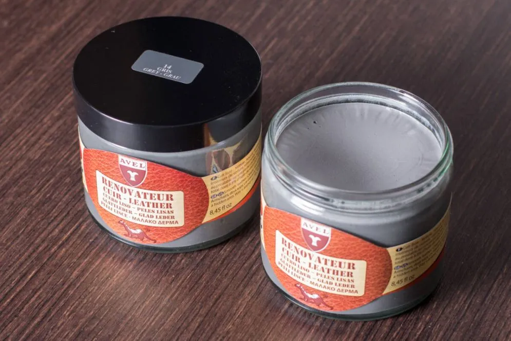 Krem koloryzujący do skóry AVEL LTHR Cream Renovator 250ml szary I sklep meblowy MIRAT.