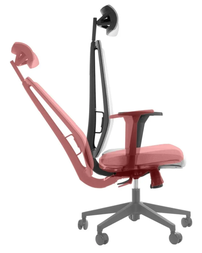Fotel biurowy ZN-807-B czarny ergonomiczny do biurka | MIRAT.