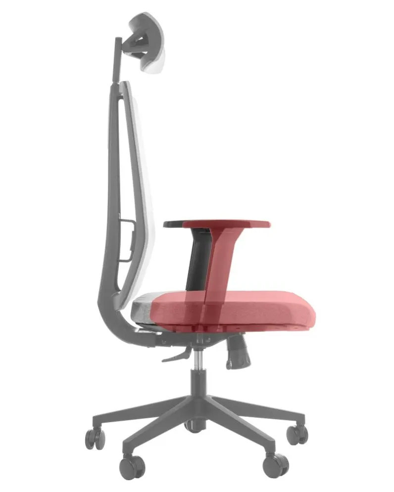 Fotel biurowy ZN-807-B czarny ergonomiczny do biurka | MIRAT.