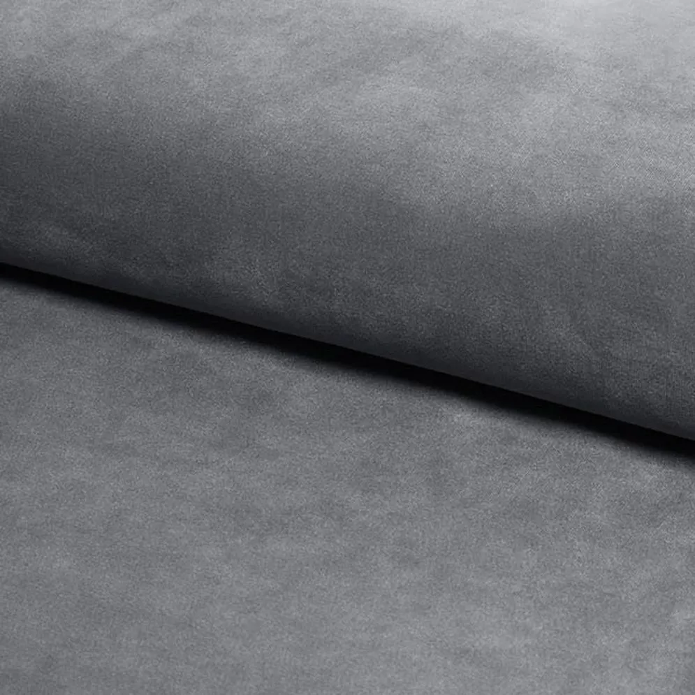 Krzesło PIANO B VELVET szare w stylu loft | MIRAT. w stylu GLAMOUR kolekcja