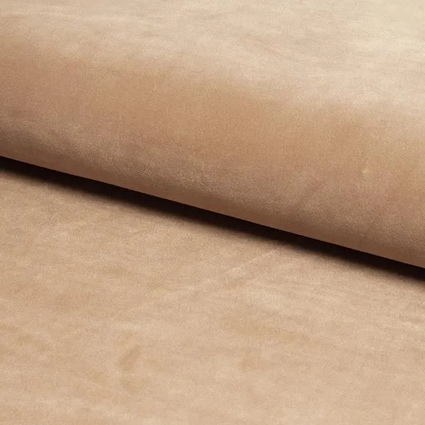 Hoker niski CHIC H-2 VELVET beżowy pikowany barowy | MIRAT. styl GLAMOUR, LOFT
