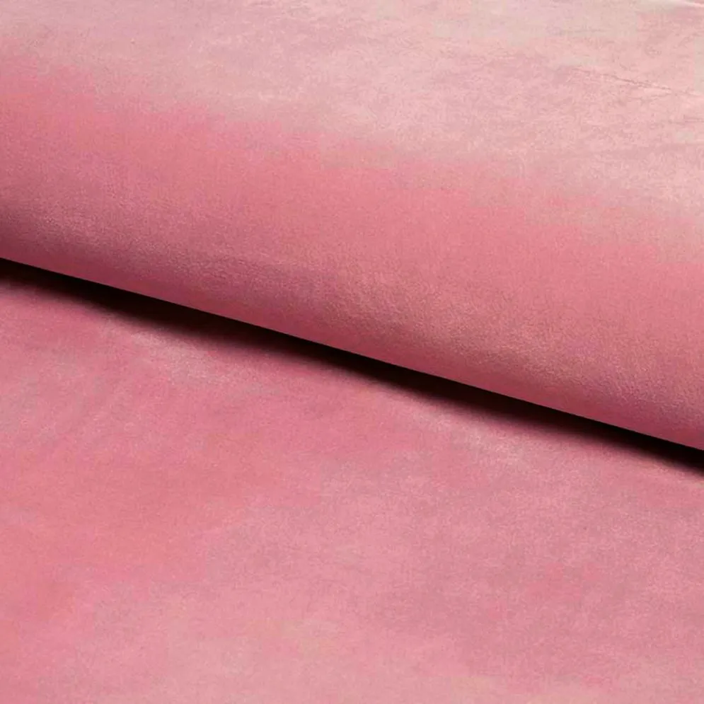 Łóżko tapicerowane BELLA VELVET 90x200 antyczny róż do sypialni | MIRAT. styl GLAMOUR