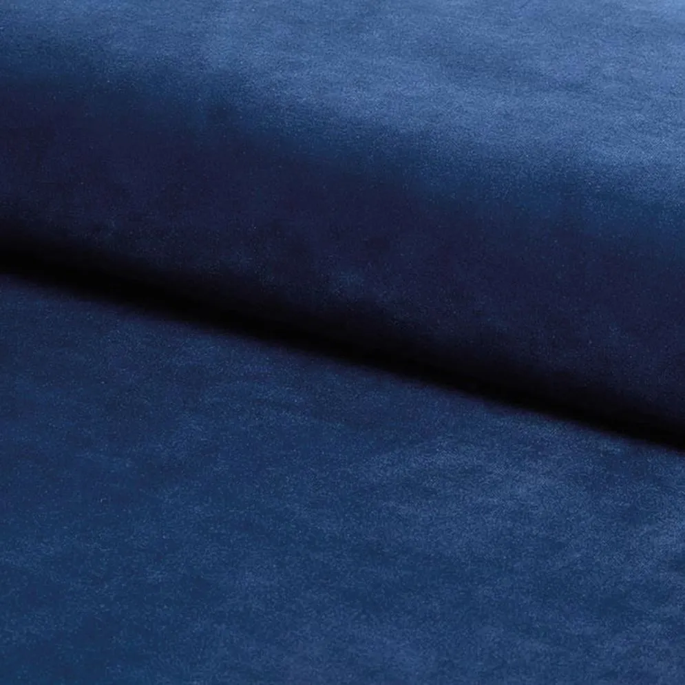 Krzesło CHERRY VELVET granatowe tapicerowane aksamitem | MIRAT. styl GLAMOUR