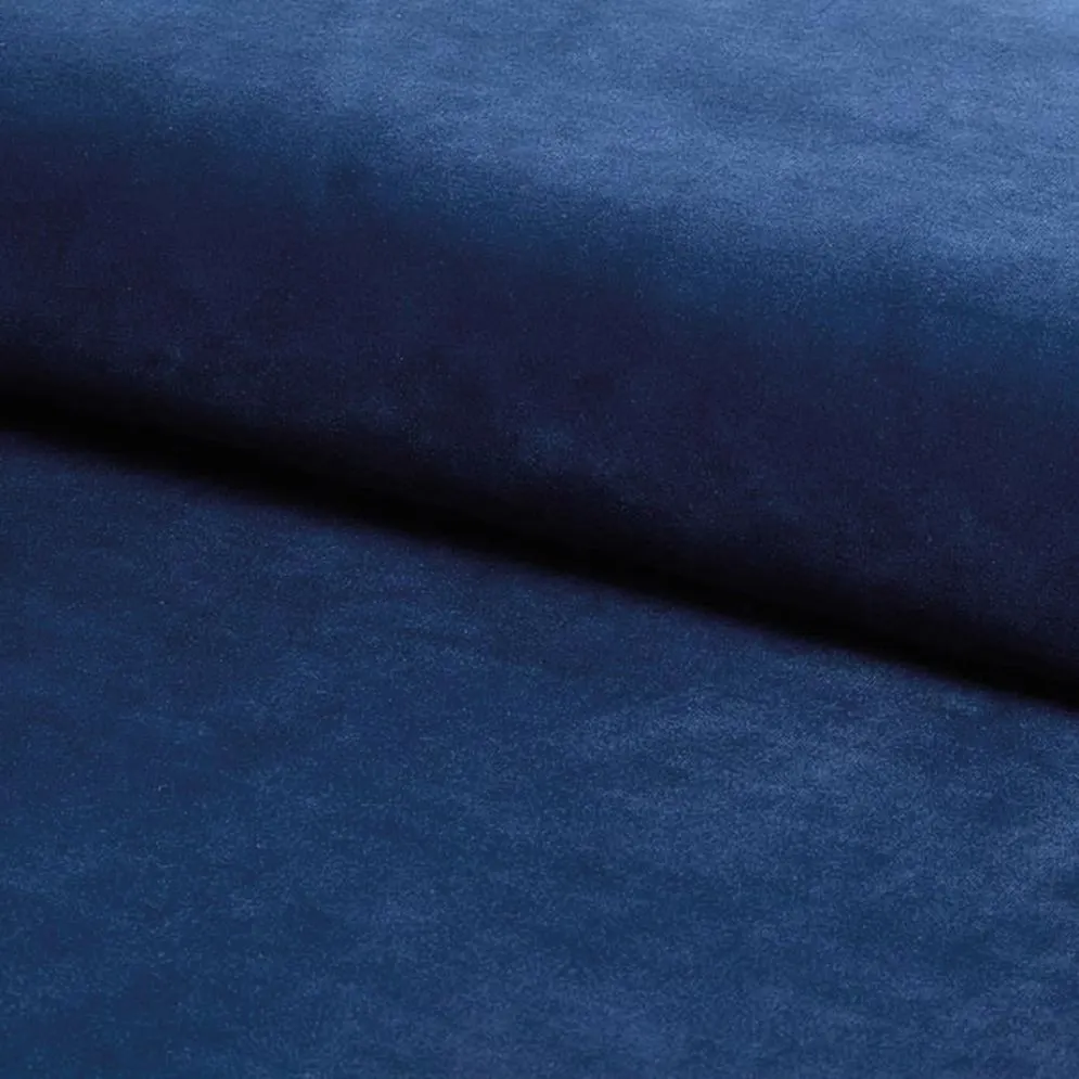 Zestaw krzeseł CHERRY VELVET 4 szt granatowe tapicerowane aksamitem | MIRAT. w stylu GLAMOUR kolekcja