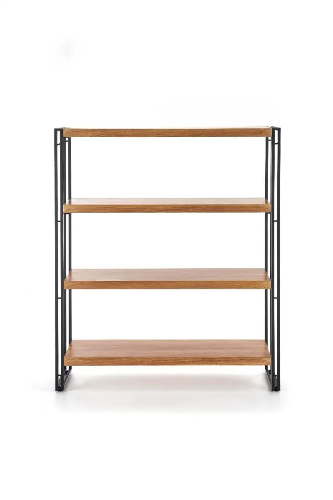 Regał BOLIVAR REG-1 metalowy z 4 półkami | MIRAT. styl LOFT kolekcja BOLIVAR