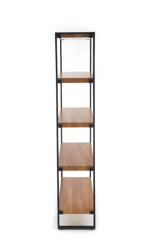 Regał BOLIVAR REG-2 do salonu z 5 półkami | MIRAT. styl LOFT kolekcja BOLIVAR