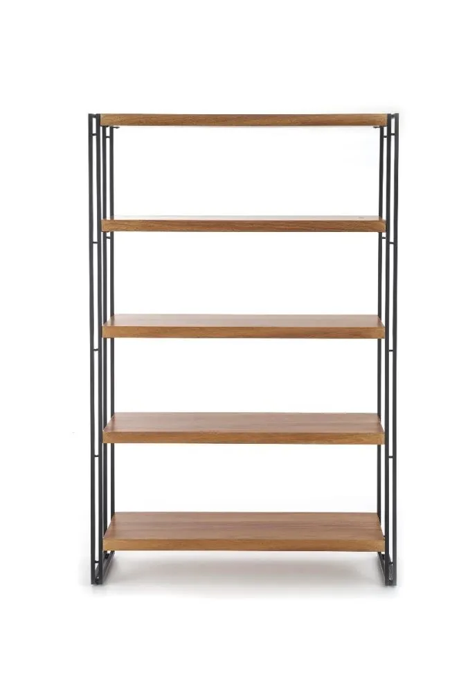 Regał BOLIVAR REG-2 do salonu z 5 półkami | MIRAT. styl LOFT kolekcja BOLIVAR
