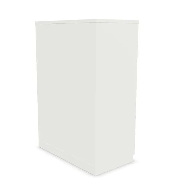 Komoda biurowa EASY SPACE CABINET 3D 80cm biała zamykana I sklep meblowy MIRAT.
