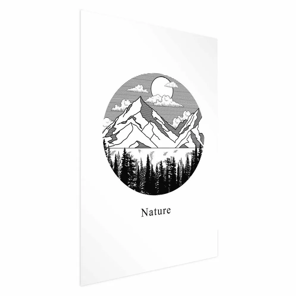 Plakat Zaginiona kraina 21x30 cm bez ramy bez marginesu | MIRAT.