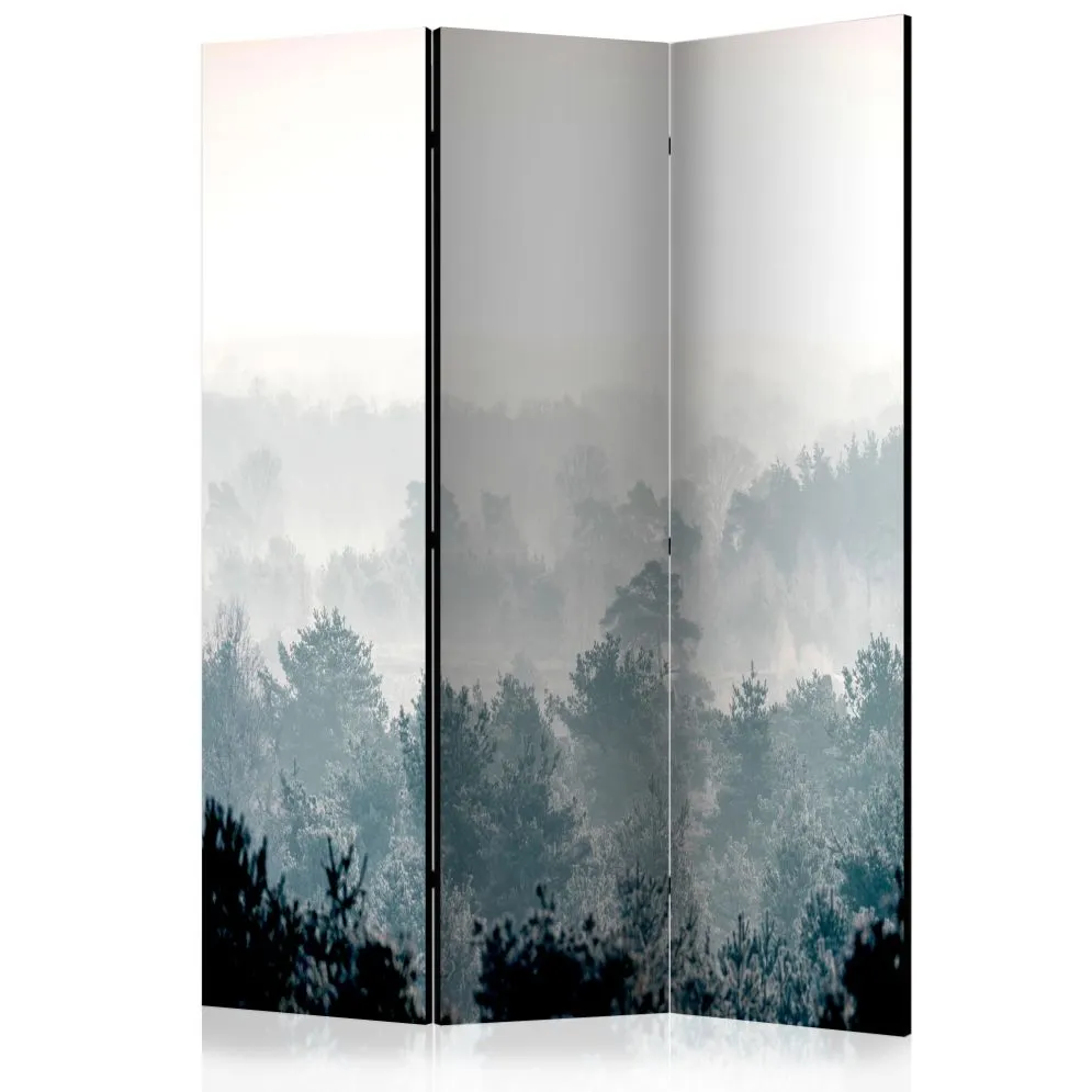 Parawan akustyczny Pejzaże 135x172 cm 3-częściowy czarny | MIRAT.