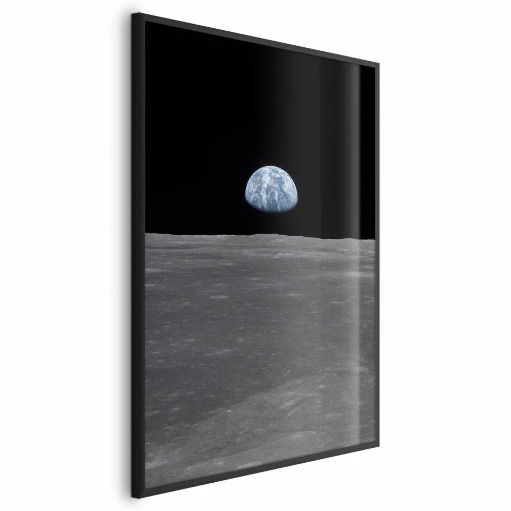 Plakat Daleko od domu 29,7x42 cm z ramą czarną bez marginesu | MIRAT.