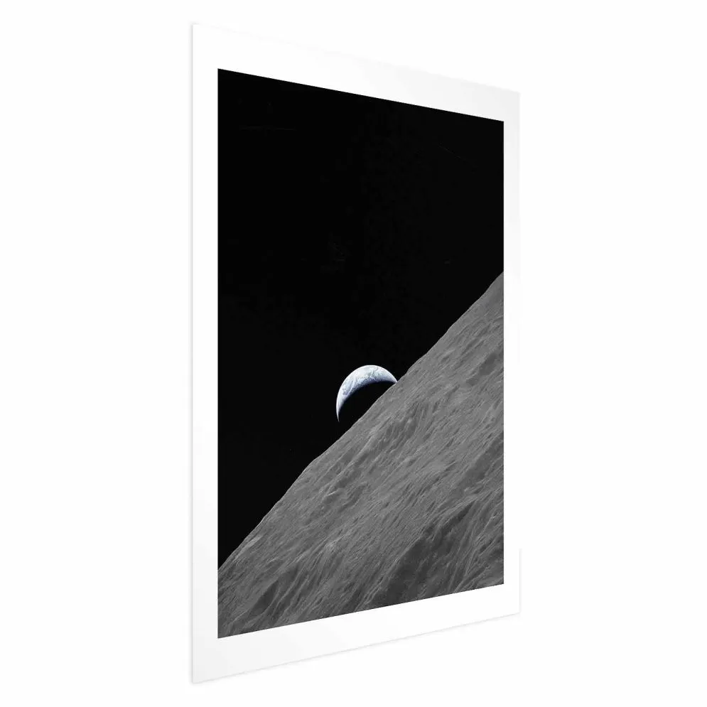 Plakat Samotna planeta 21x30 cm bez ramy z marginesem | MIRAT.