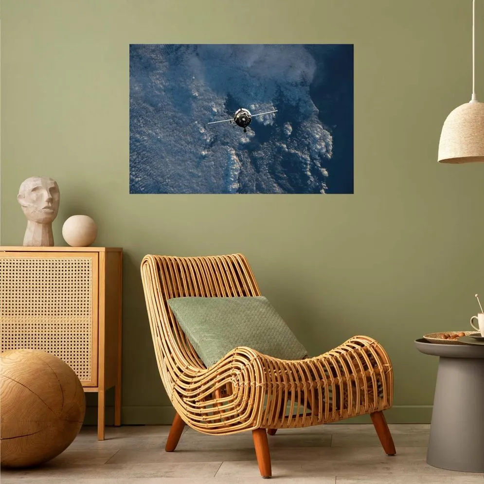 Plakat Błękitna planeta 30x21 cm bez ramy bez marginesu | MIRAT.