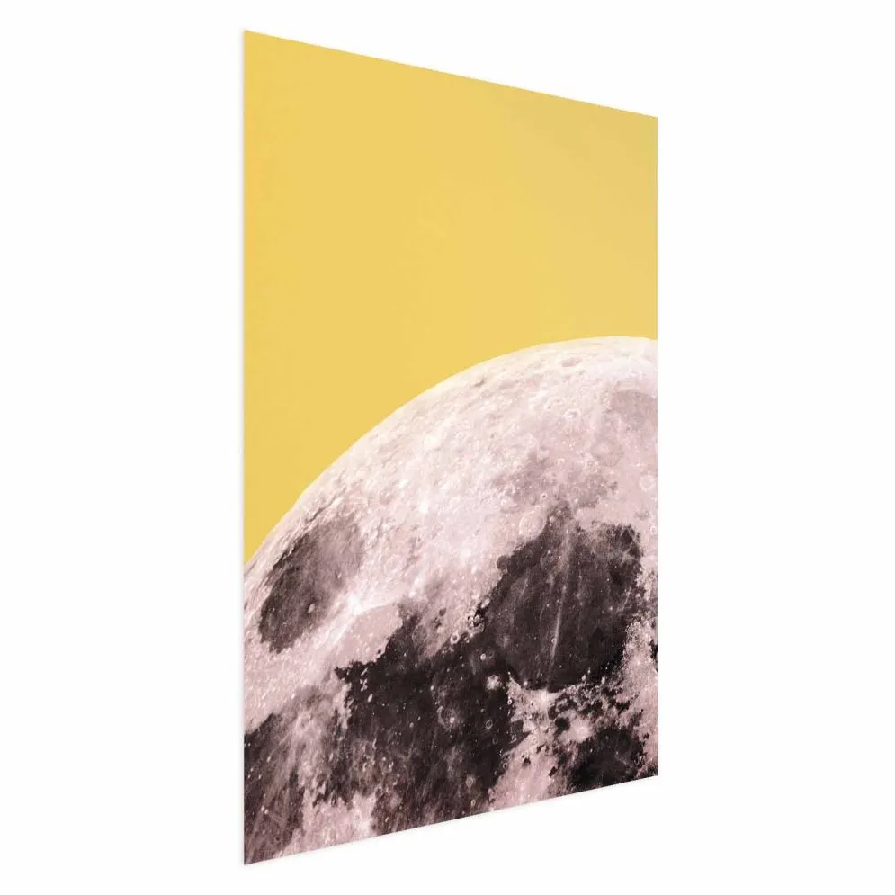 Plakat Słoneczny księżyc 60x90 cm bez ramy bez marginesu | MIRAT.