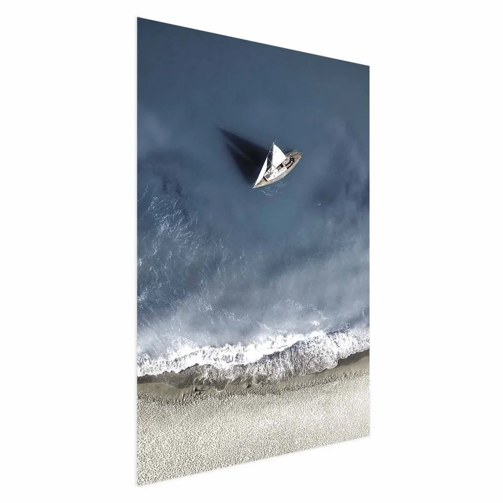Plakat Jacht 60x90 cm bez ramy bez marginesu | MIRAT.