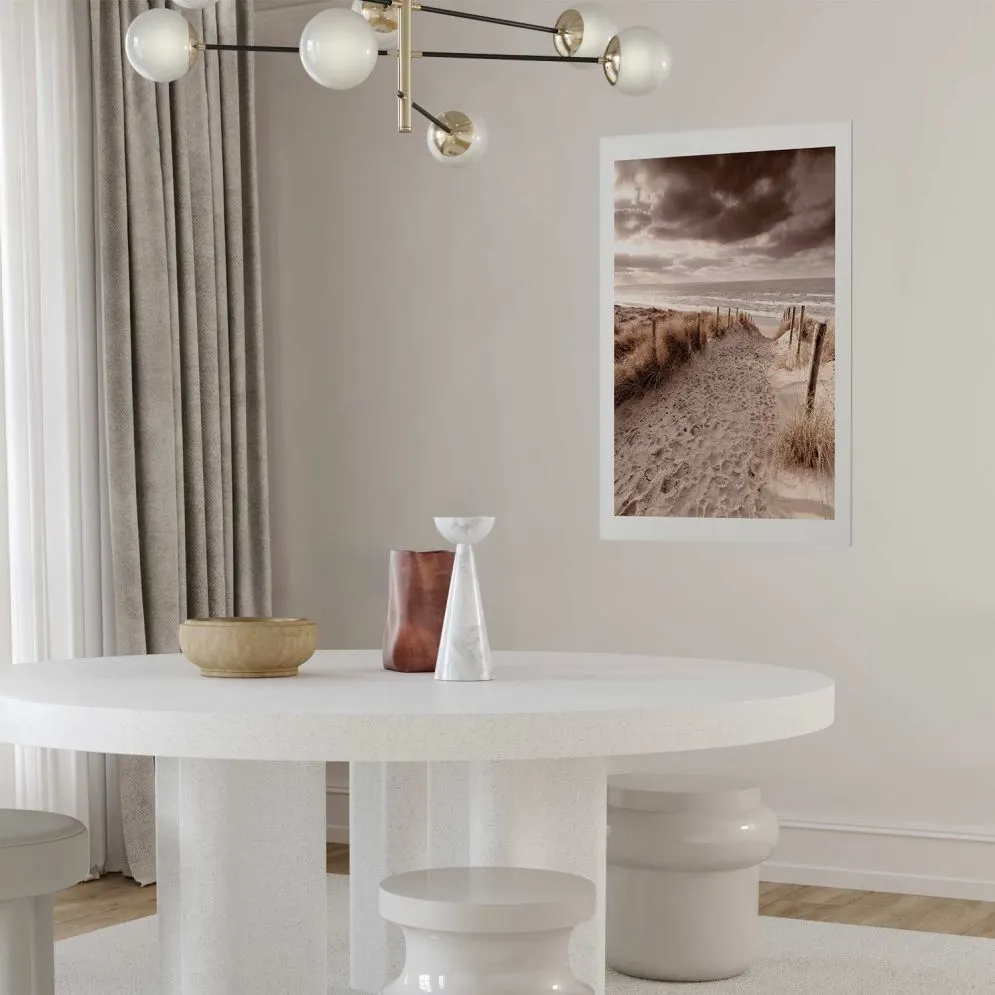 Plakat Odległa wydma 40x60 cm bez ramy z marginesem | MIRAT.