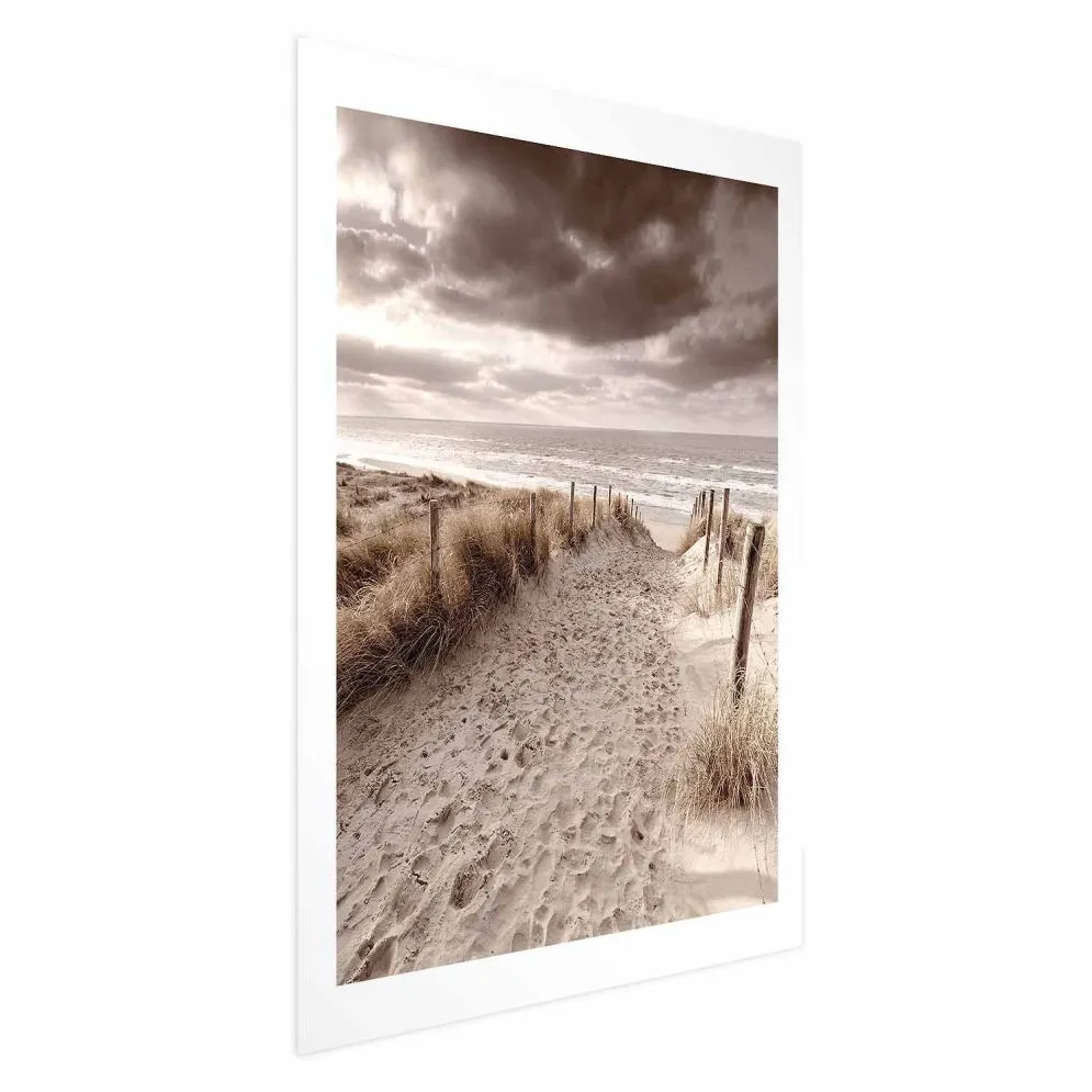 Plakat Odległa wydma 40x60 cm bez ramy z marginesem | MIRAT.