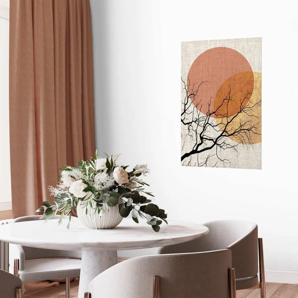 Plakat Podwójny księżyc 21x30 cm bez ramy bez marginesu | MIRAT.