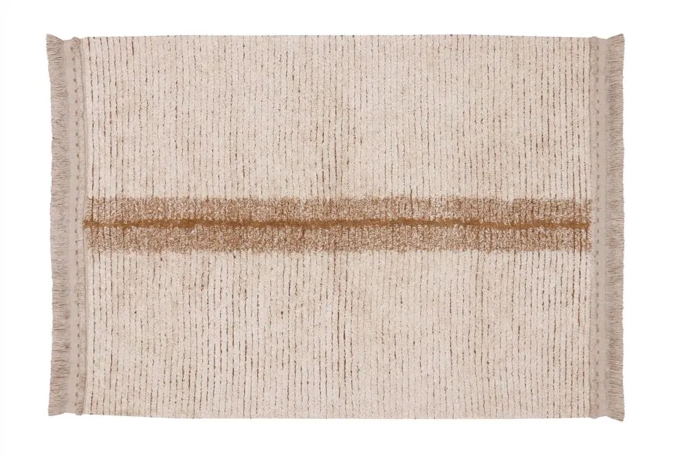 Dywan DUETTO TOFFEE 170x240 beżowy dwustronny do kuchni i salonu | MIRAT.