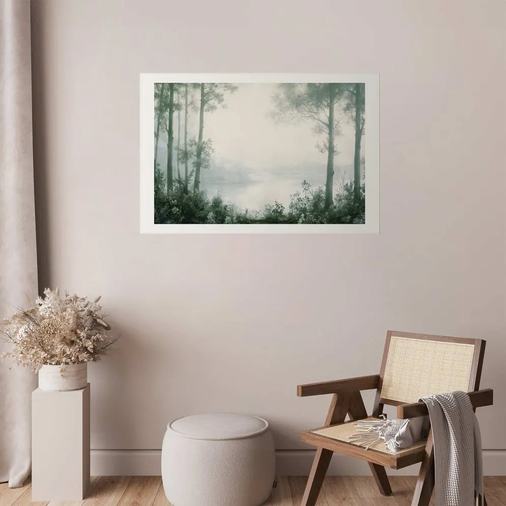 Plakat Lasek i staw 60x40 cm bez ramy z marginesem | MIRAT.