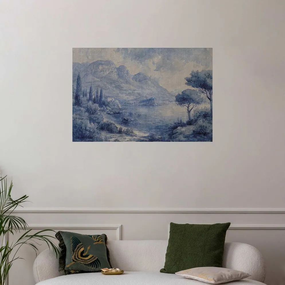 Plakat Niebieska zatoka 60x40 cm bez ramy bez marginesu | MIRAT.