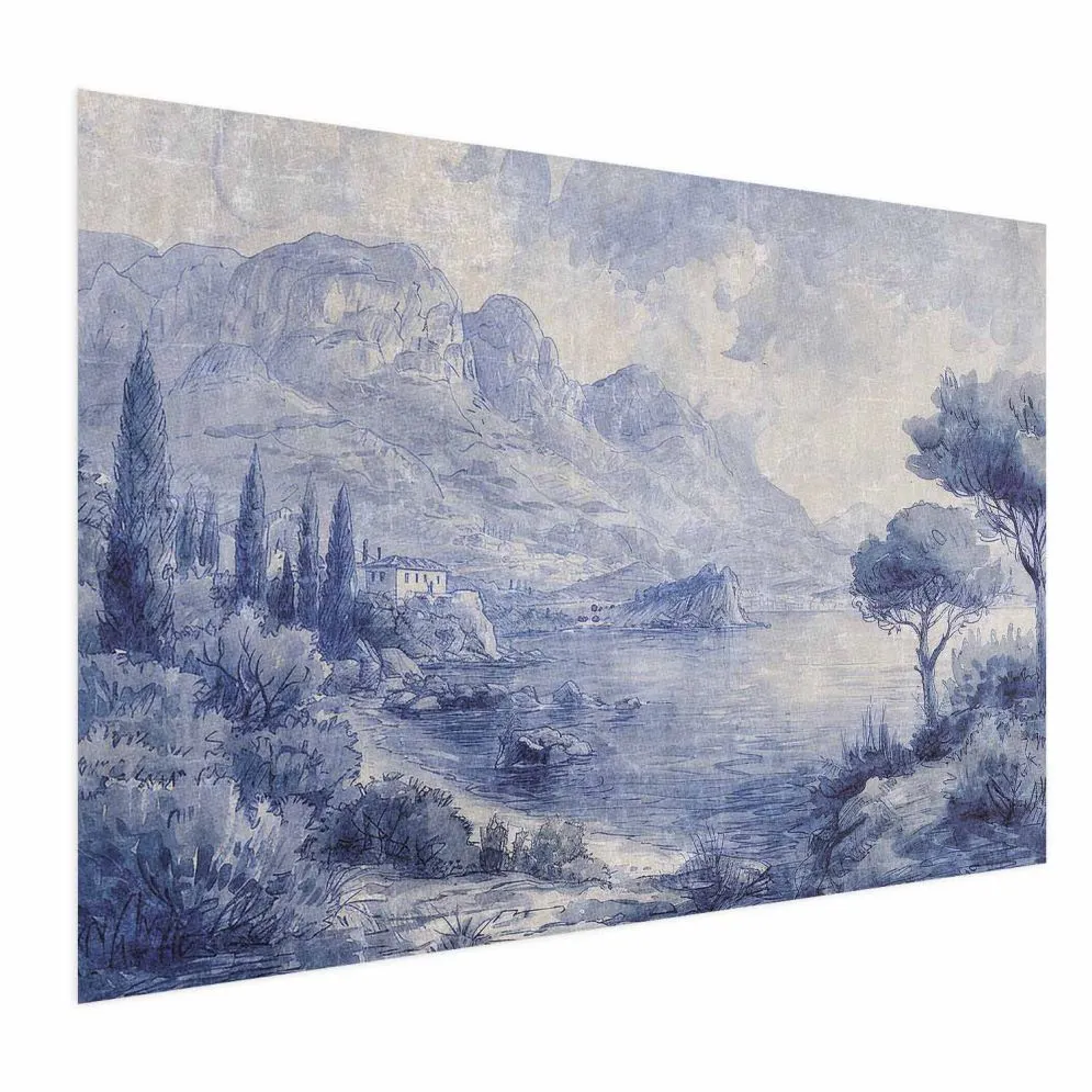 Plakat Niebieska zatoka 60x40 cm bez ramy bez marginesu | MIRAT.