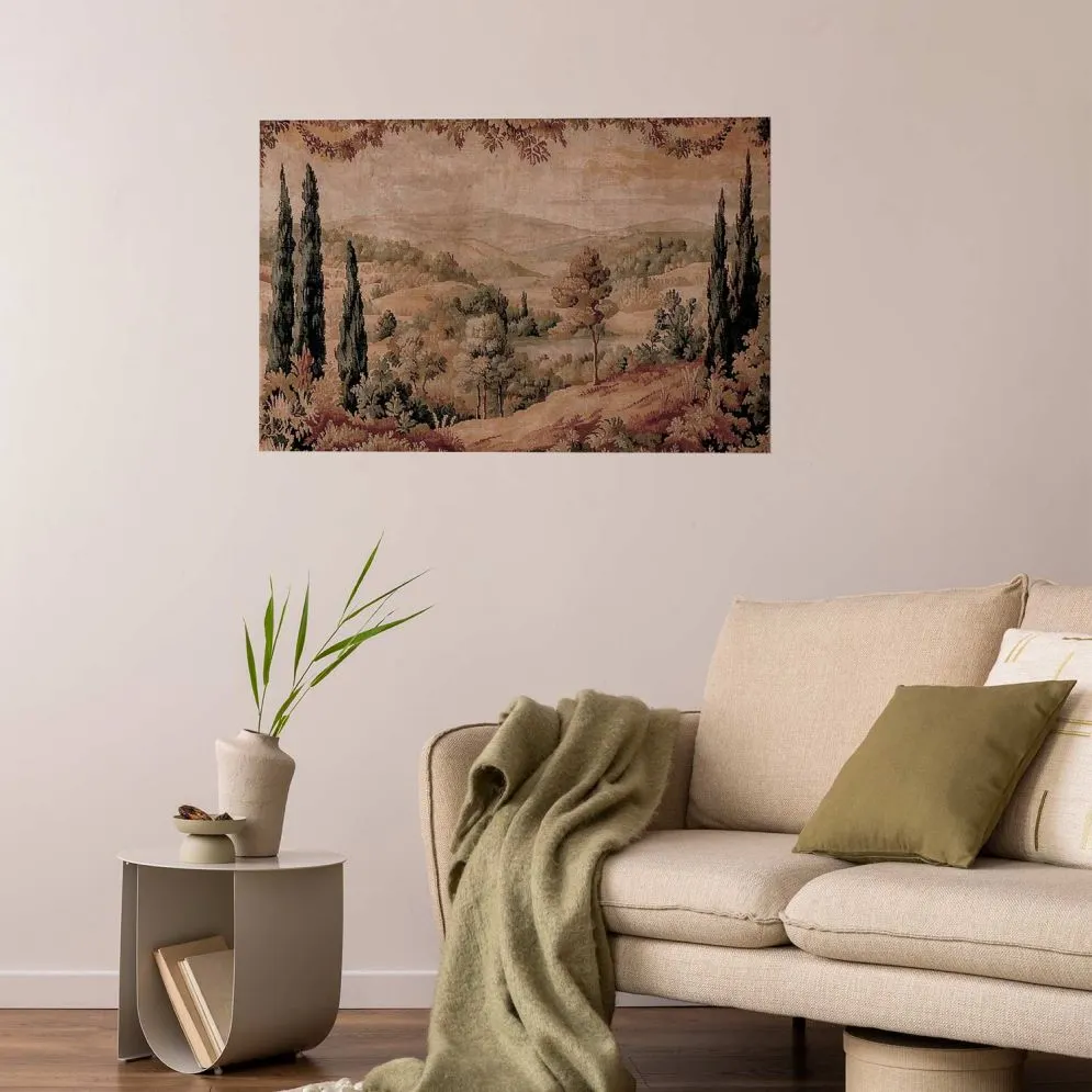 Plakat Śródziemnomorski krajobraz 40x60 cm bez ramy bez marginesu | MIRAT.