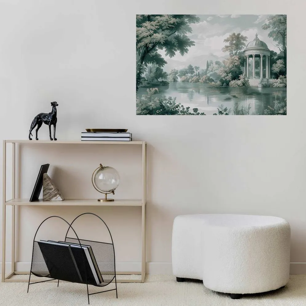 Plakat Pejzaż retro 30x21 cm bez ramy bez marginesu | MIRAT.