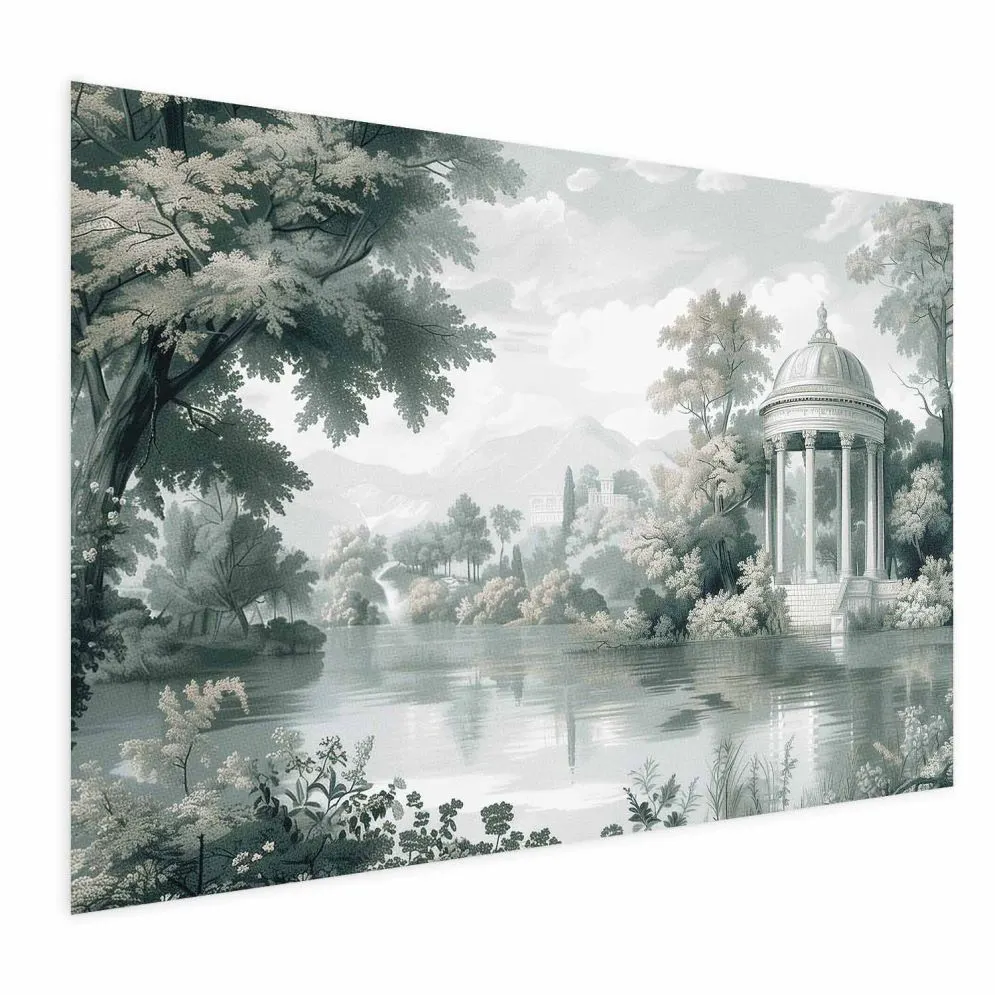 Plakat Pejzaż retro 42x29,7 cm bez ramy z marginesem | MIRAT.