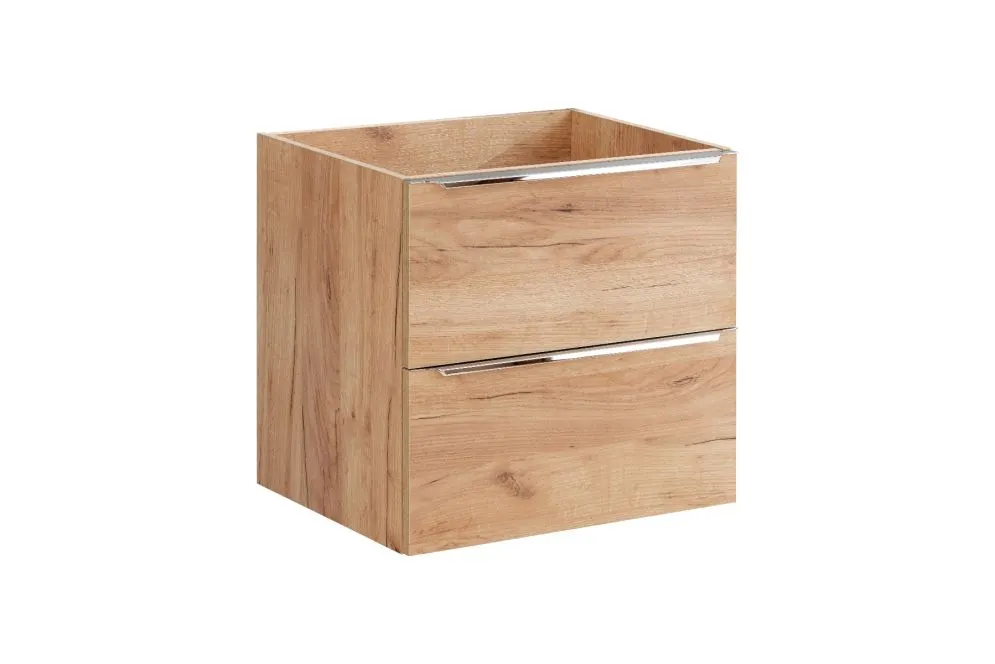 Szafka pod umywalkę CAPRI 60 cm dąb wisząca | MIRAT. w stylu  kolekcja CAPRI