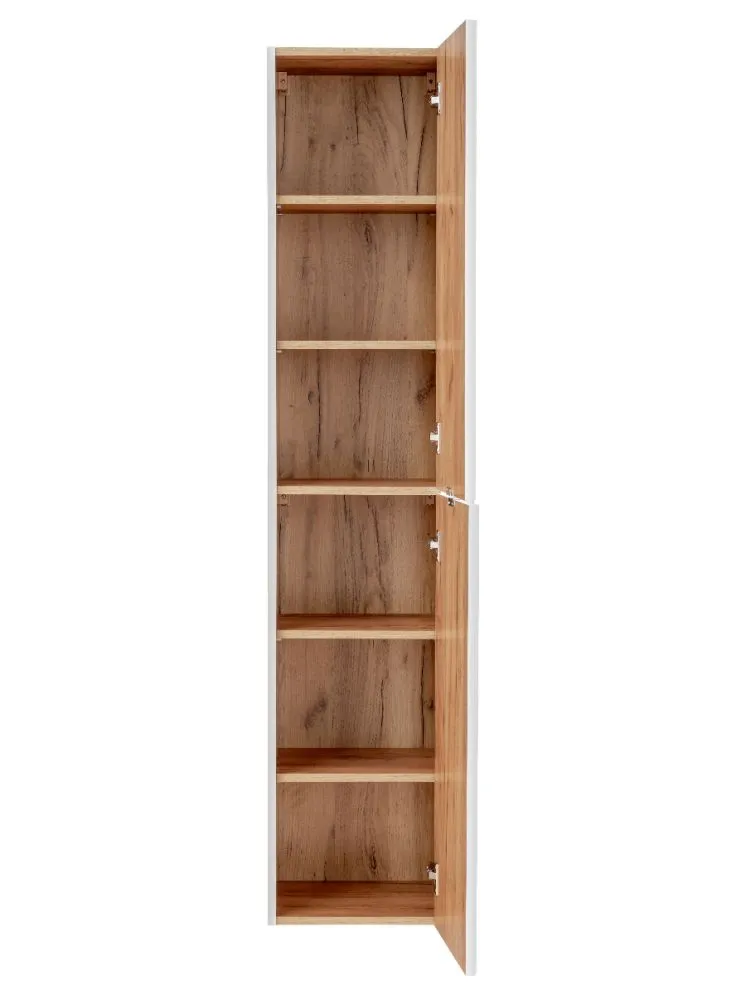 Szafka łazienkowa MILANO / CAPRI 35 cm biała słupek | MIRAT. w stylu kolekcja CAPRI