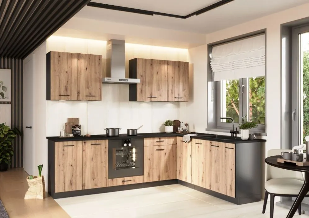 Front do zabudowy zmywarki ANIKA PO 60 dąb artisan laminowany I sklep meblowy MIRAT.