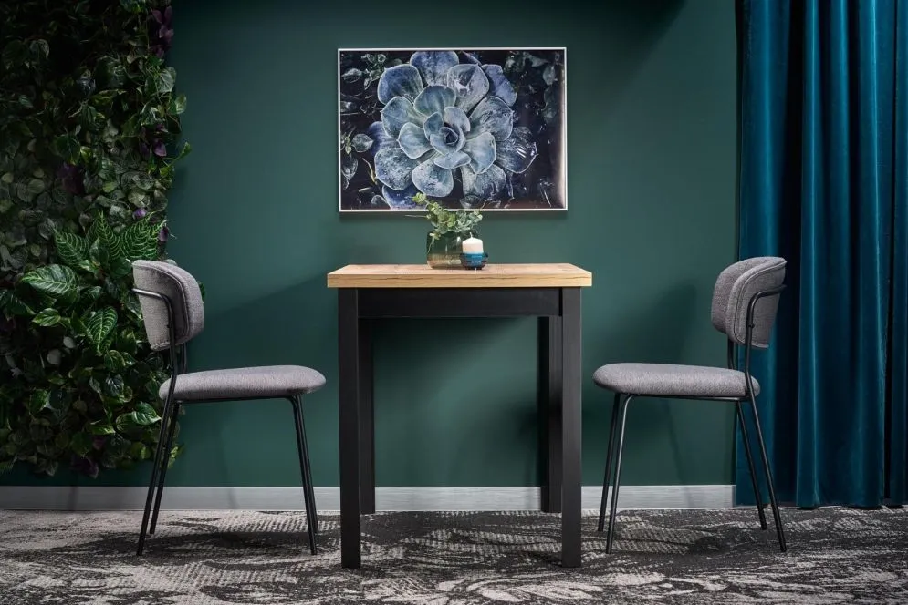 Stół COBALT 120x68 dąb wotan do jadalni Halmar | MIRAT. w stylu kolekcja