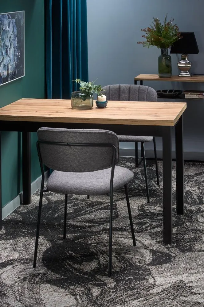 Stół COBALT 120x68 dąb wotan do jadalni Halmar | MIRAT. w stylu kolekcja